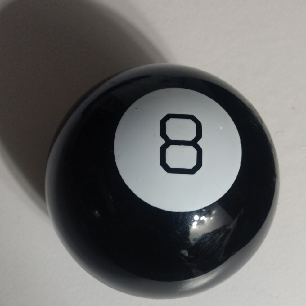 Mattel Black and Blue Magic 8 Ball
